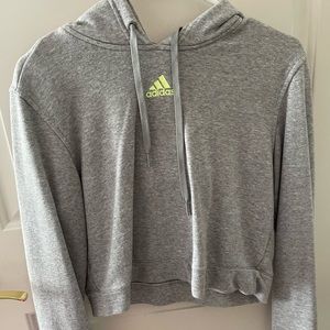 Grey adidas hoodie